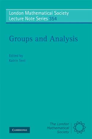 Groups and Analysis: The Legacy of Hermann Weyl de Katrin Tent