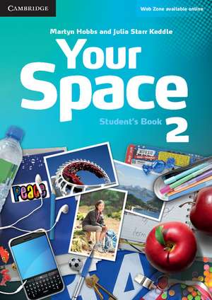 Your Space Level 2 Student's Book de Martyn Hobbs