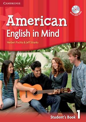 American English in Mind Level 1 Student's Book with DVD-ROM de Herbert Puchta