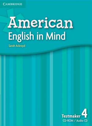 American English in Mind Level 4 Testmaker Audio CD and CD-ROM de Sarah Ackroyd