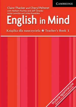 English in Mind Level 1 Teacher's Book Polish Exam edition de Claire Thacker