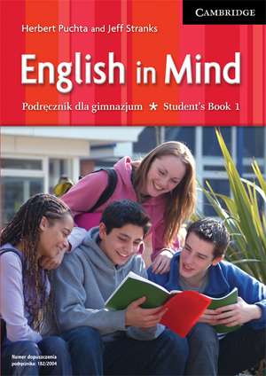 English in Mind 1 Student's Book Polish Edition de Herbert Puchta