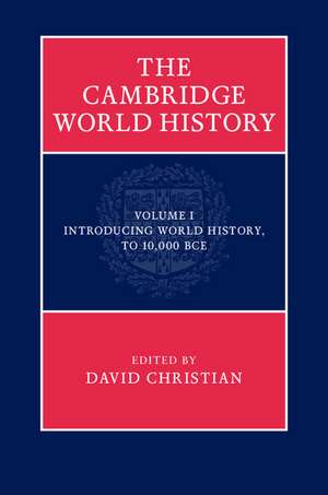 The Cambridge World History de David Christian