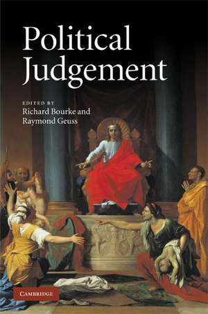 Political Judgement: Essays for John Dunn de Richard Bourke