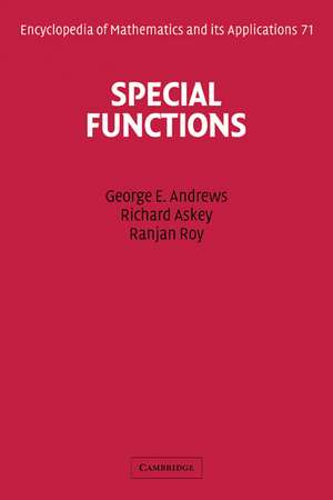 Special Functions de George E. Andrews