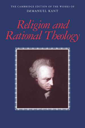 Religion and Rational Theology de Immanuel Kant