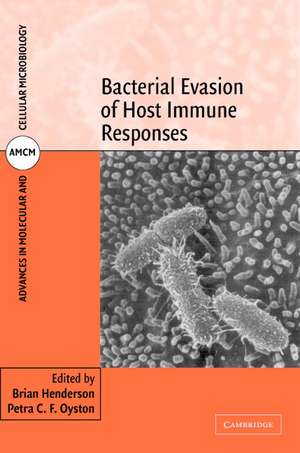 Bacterial Evasion of Host Immune Responses de Brian Henderson