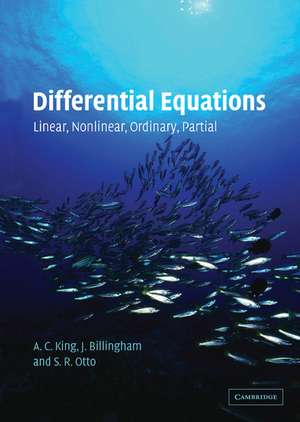 Differential Equations: Linear, Nonlinear, Ordinary, Partial de A. C. King
