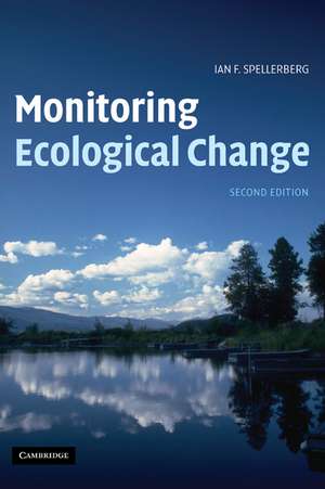 Monitoring Ecological Change de Ian F. Spellerberg