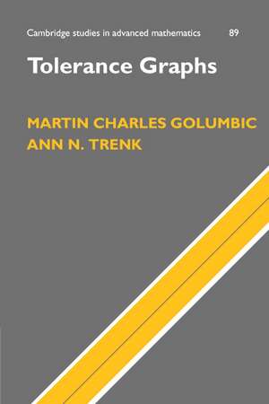 Tolerance Graphs de Martin Charles Golumbic