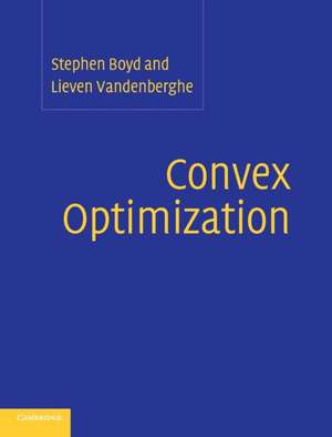 Convex Optimization de Stephen Boyd