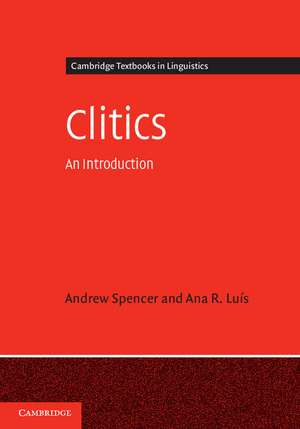 Clitics: An Introduction de Andrew Spencer