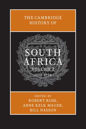 The Cambridge History of South Africa de Robert Ross