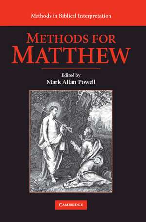 Methods for Matthew de Mark Allan Powell