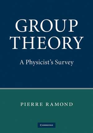 Group Theory: A Physicist's Survey de Pierre Ramond