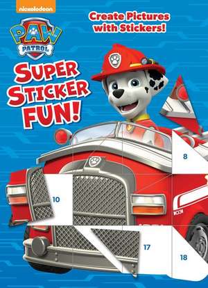 Paw Patrol Super Sticker Fun! (Paw Patrol) de Golden Books