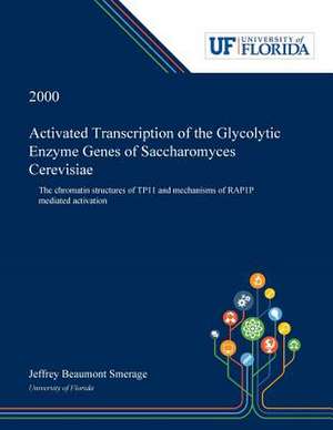 Activated Transcription of the Glycolytic Enzyme Genes of Saccharomyces Cerevisiae de Jeffrey Smerage