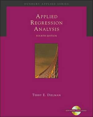 Applied Regression Analysis de Terry E. Dielman