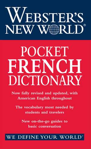 Webster's New World Pocket French Dictionary de Harraps