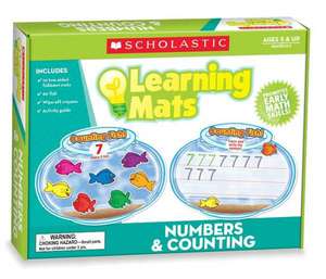 Numbers & Counting Learning Mats de Scholastic Teaching Resources