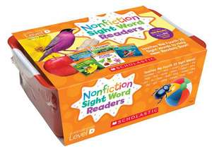 Nonfiction Sight Word Readers Classroom Tub Level D: Teaches the Fourth 25 Sight Words to Help New Readers Soar! de Liza Charlesworth