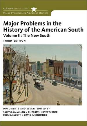 Major Problems in the History of the American South, Volume 2 de Sally G. McMillen