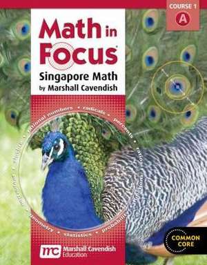 Math in Focus Course 1a Grd 6 de Houghton Mifflin Harcourt