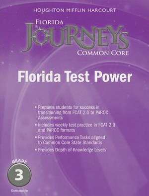 Florida Test Power Student Edition Grade 3 de Hmh Hmh