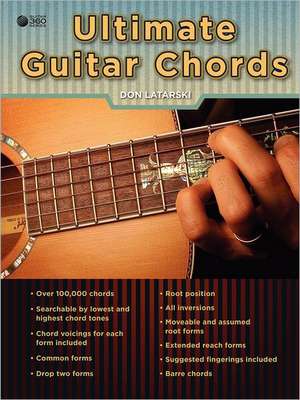 Ultimate Guitar Chords de Don Latarski