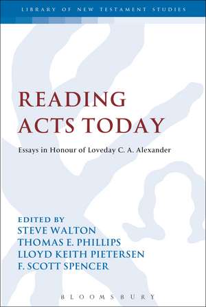 Reading Acts Today de Dr Steve Walton