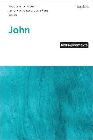John, Texts @ Contexts de Dr Nicole Wilkinson