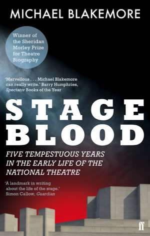 Stage Blood de Michael Blakemore