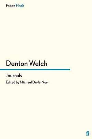 Journals de Denton Welch