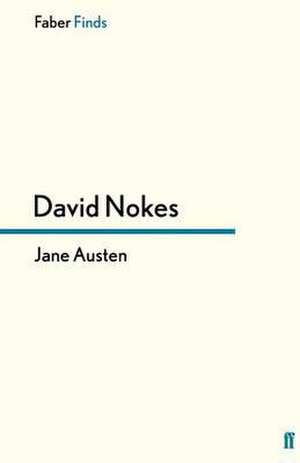 Jane Austen de David Nokes