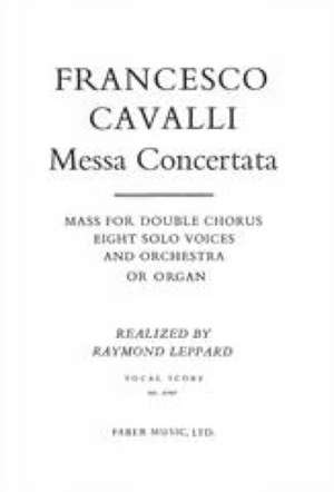 Messa Concertata de Francesco Cavalli