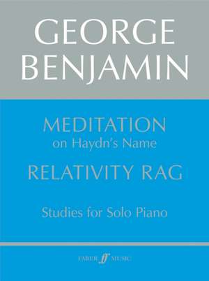 Meditation & Relativity Rag de George Benjamin