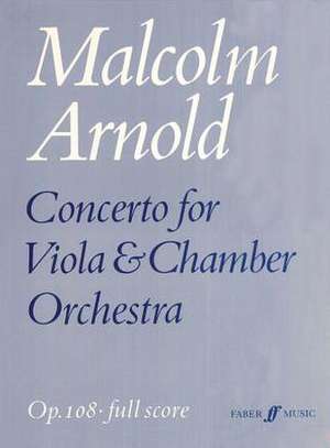 Concerto for Viola de Malcolm Arnold