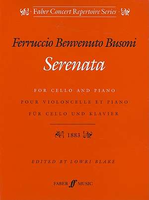 Ferruccio Benvenuto Busoni: Serenata, Opus 34 de Ferruccio Busoni