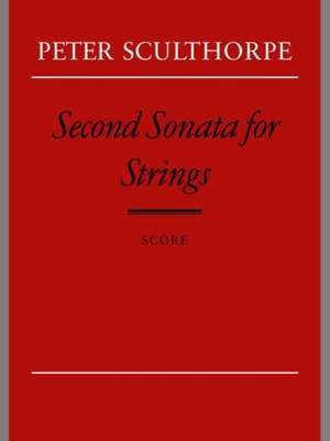 Second Sonata for Strings de Peter Sculthorpe