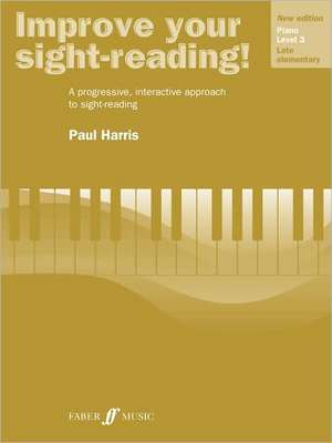 Improve Your Sight-Reading! Piano: Level 3 / Late Elementary de Alfred Publishing