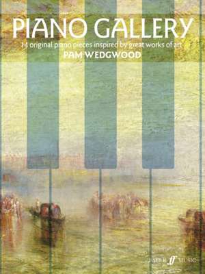 Piano Gallery: 14 Original Piano Pieces Inspired by Great Works of Art de Pam Wedgwood