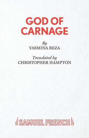 God of Carnage de Christopher Hampton