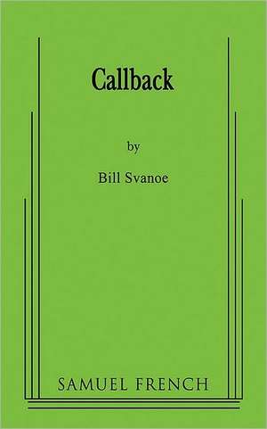 Callback de Bill Svanoe