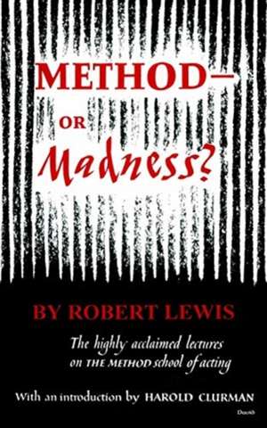 Method--Or Madness? de Robert Lewis