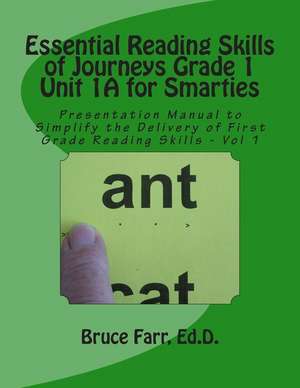 Essential Reading Skills of Journeys Grade 1 Unit 1a for Smarties