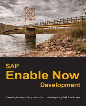 SAP Enable Now Development de Dirk Manuel