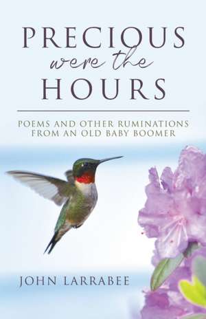 Precious Were The Hours: Poems and Other Ruminations from an Old Baby Boomer de John Larrabee