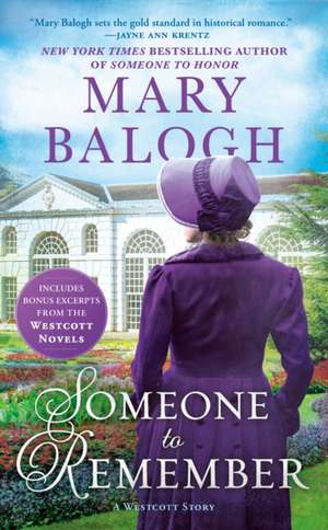 Someone to Remember de Mary Balogh