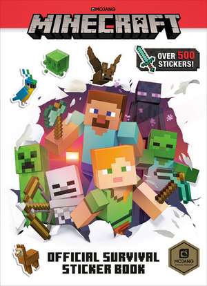 Minecraft Official Survival Sticker Book (Minecraft) de Craig Jelley