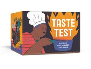 Taste Test: 200 Trivia Questions for Food Nerds: Card Games de Max Falkowitz